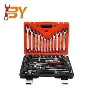 61 tk Chrome Vanadium Knurling Mechanics tööriistapesade komplekt